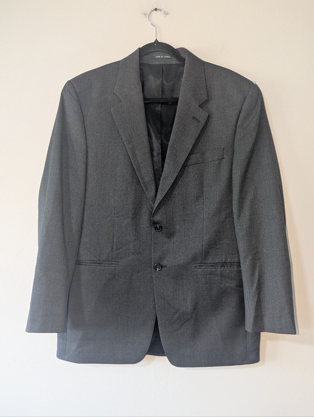 39R Lauren Ralph Lauren Men's‎ Wool Grey Blazer